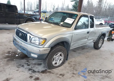 2001 Toyota Tacoma Base V6 из США, поврежденный, VIN 5TEWN72N41Z814795